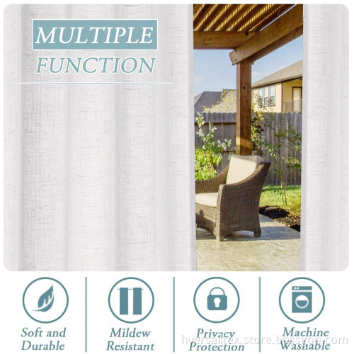 Thermal Insulated Outdoor Blackout Curtain